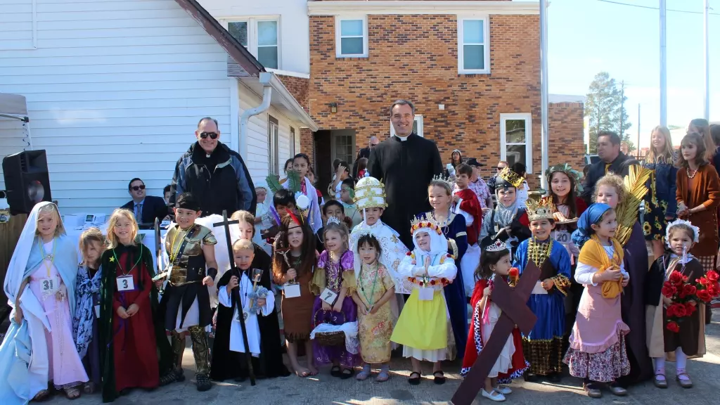Christmas dress up at the festival